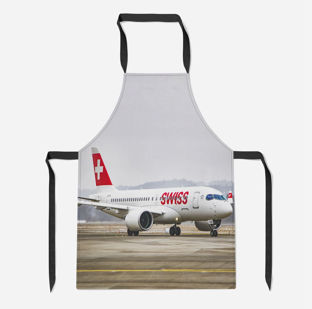 Swiss Airlines Bombardier CS100 Designed Kitchen Aprons