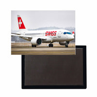 Thumbnail for Swiss Airlines Bombardier CS100 Designed Magnets