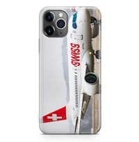 Thumbnail for Swiss Airlines Bombardier CS100 Designed iPhone Cases