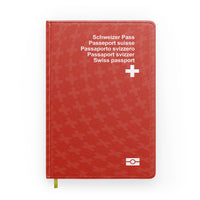 Thumbnail for Switzerland Passport Designed Notebooks