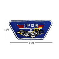 Thumbnail for Fighter Pilot (4) aviation design patch in embroidered fabric.