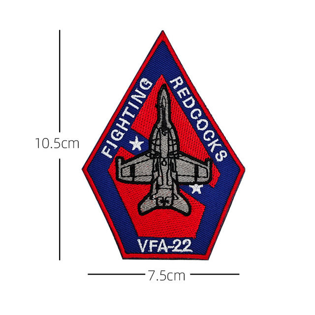 Fighter Pilot (6) Designed Patch