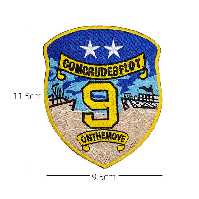 Fighter Pilot (9) Designed Patch