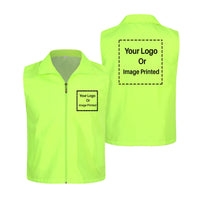 Thumbnail for Custom DOUBLE LOGO Designed Thin Style Vests