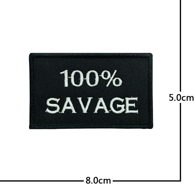 Tactical (4) Embroidery aviation design patch in embroidered fabric.