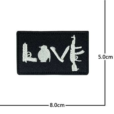 Tactical (7) Embroidery aviation design patch in embroidered fabric.