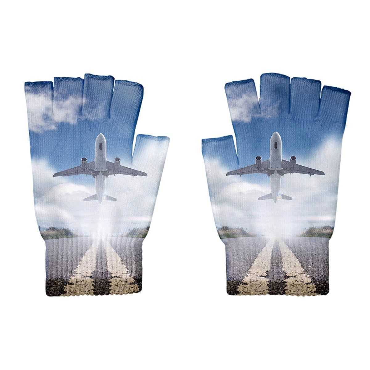 Taking Off Aircraft Designed Cut Gloves