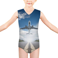Thumbnail for Taking Off Aircraft Designed Kids Swimsuit