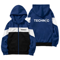 Thumbnail for Technic Designed Colourful Zipped Hoodies