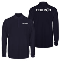 Thumbnail for Technic Designed Long Sleeve Polo T-Shirts (Double-Side)