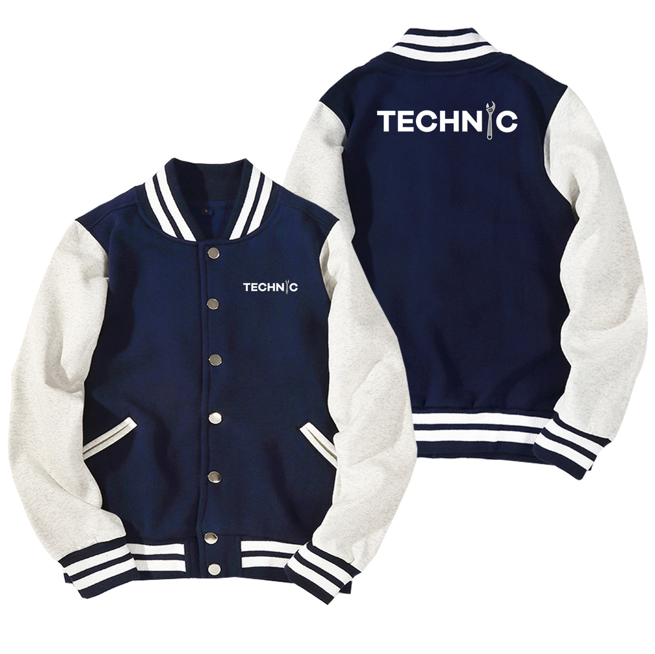 Technic Designed Baseball Style Jackets