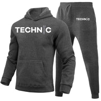 Thumbnail for Technic Designed Hoodies & Sweatpants Set