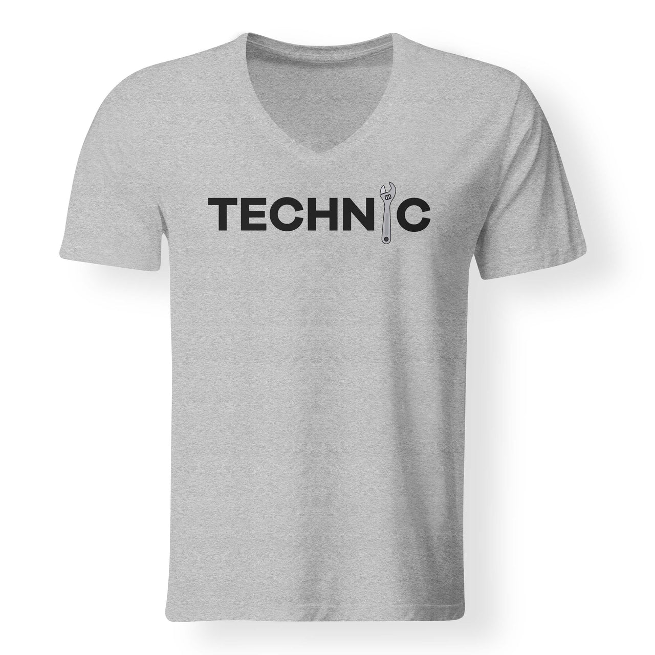 Technic Designed V-Neck T-Shirts