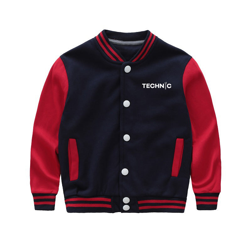 Technic Designed "CHILDREN" Baseball Jackets
