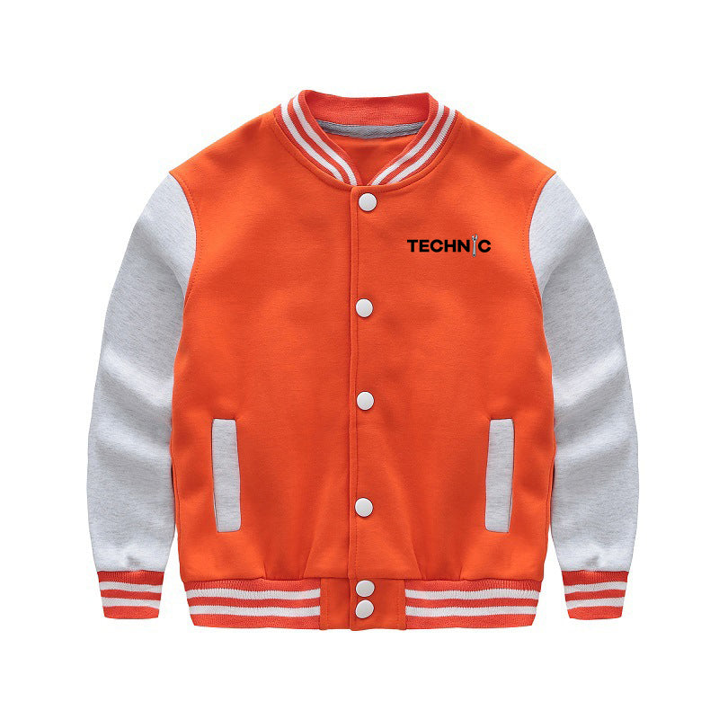 Technic Designed "CHILDREN" Baseball Jackets