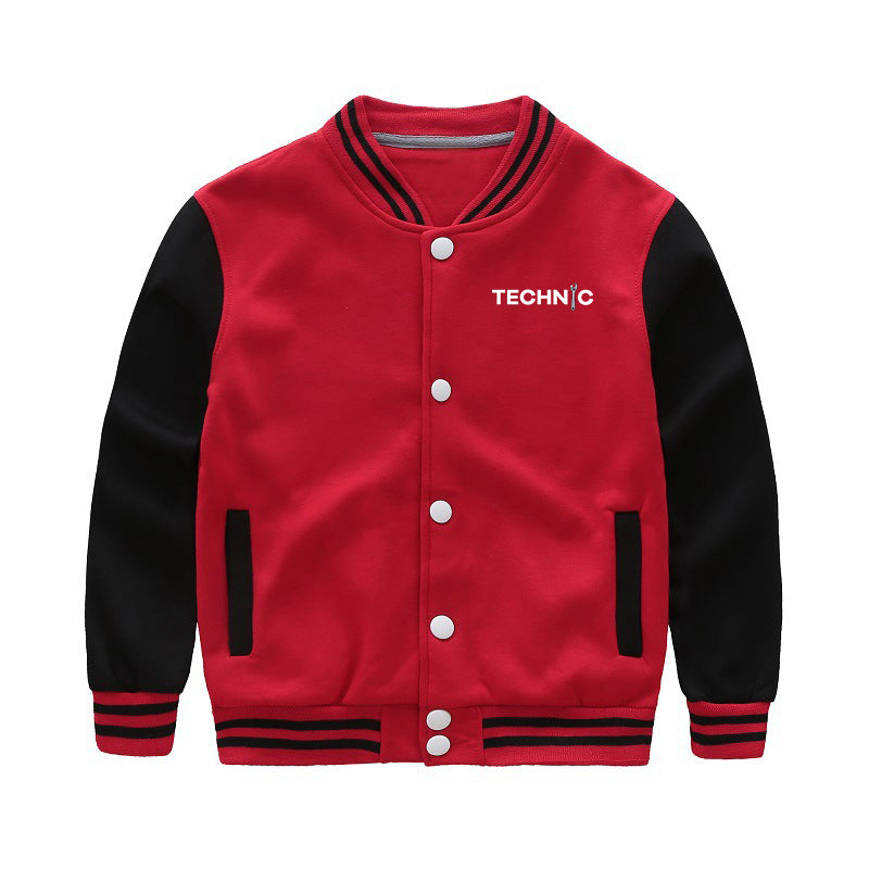 Technic Designed "CHILDREN" Baseball Jackets