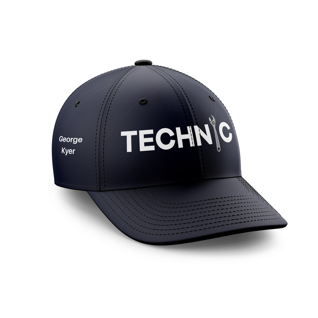 Customizable Name & Technic Embroidered Hats