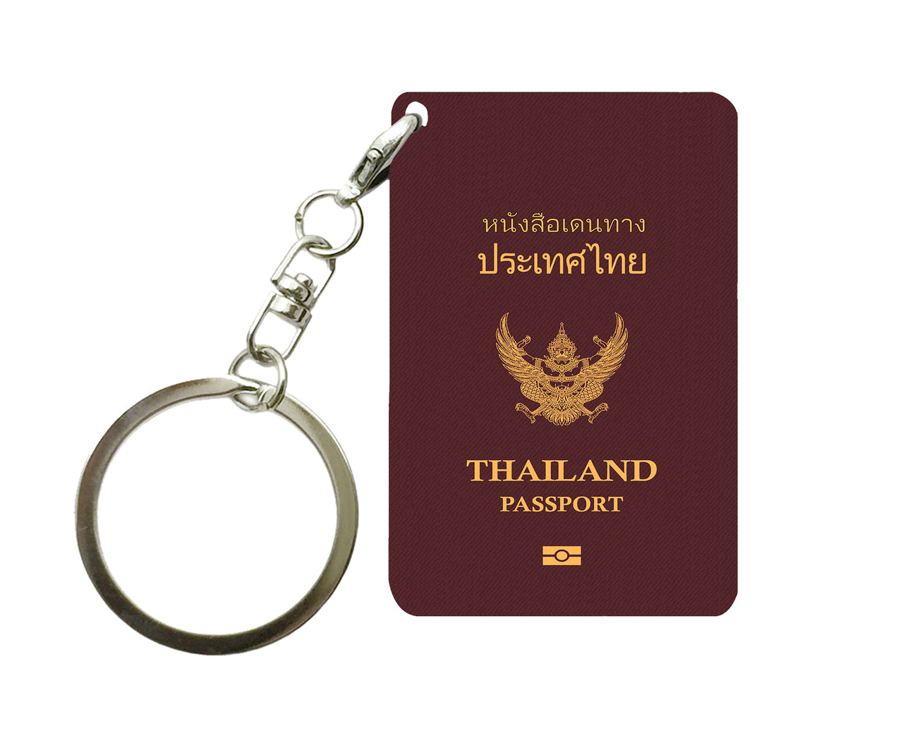 Thailand Passport Designed Key Chains