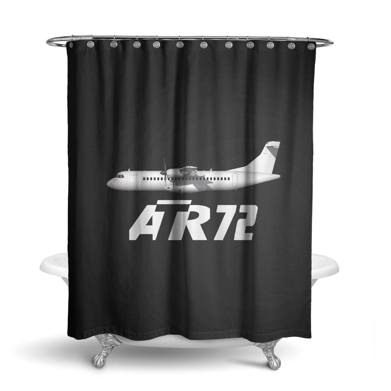 The ATR72 Designed Shower Curtains