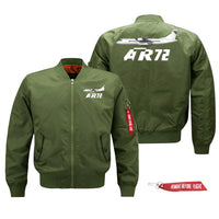 Thumbnail for The ATR 72 Designed Pilot Jackets (Customizable)