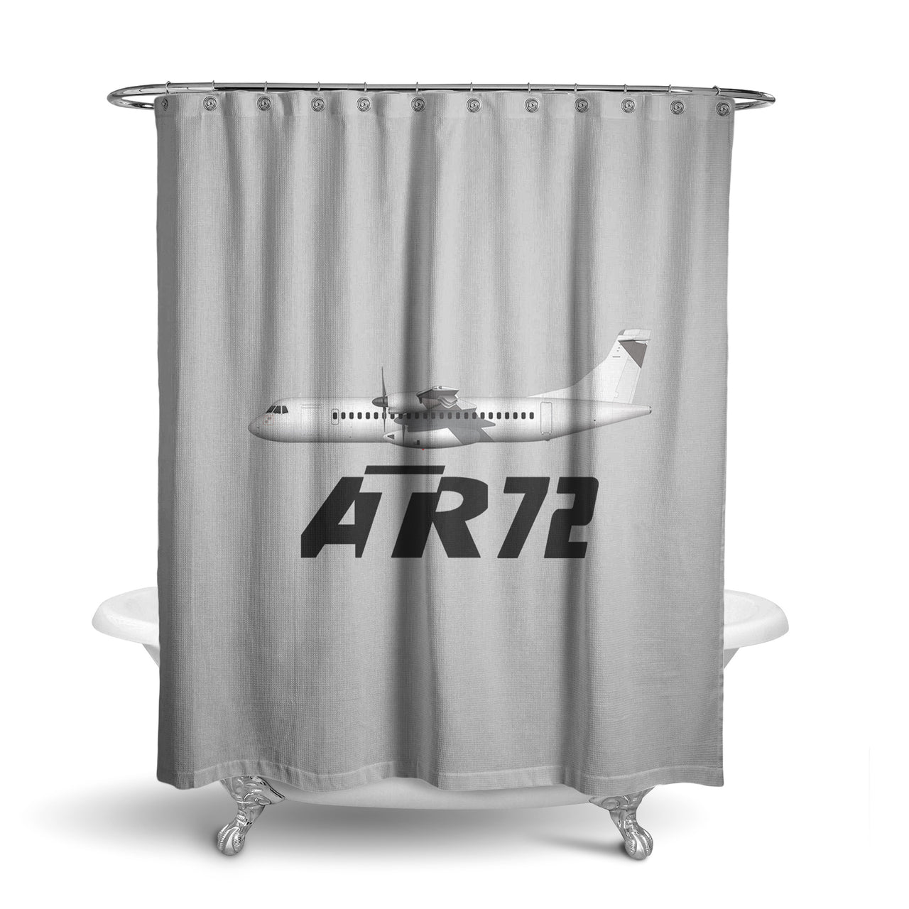 The ATR72 Designed Shower Curtains