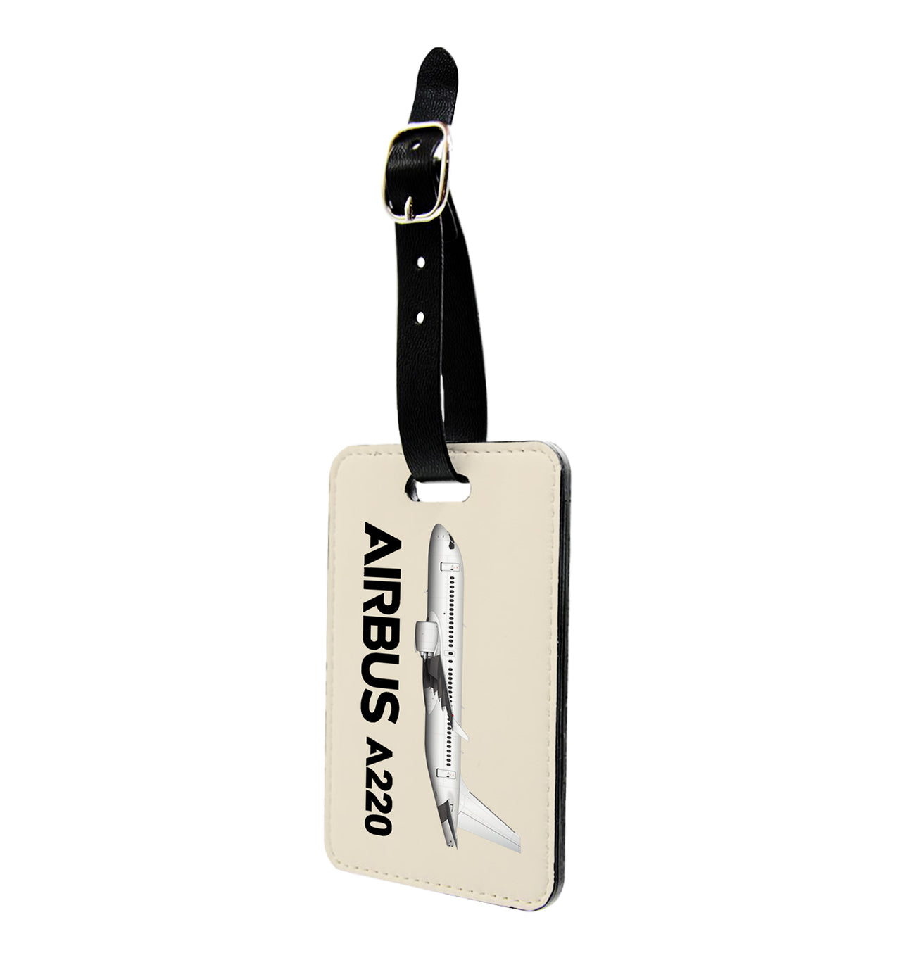The Airbus A220 Designed Luggage Tag