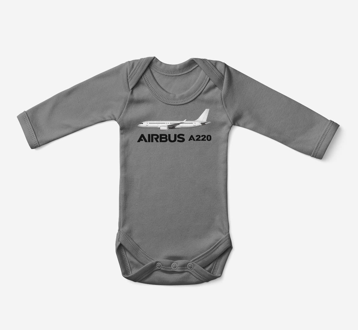 The Airbus A220 Designed Baby Bodysuits