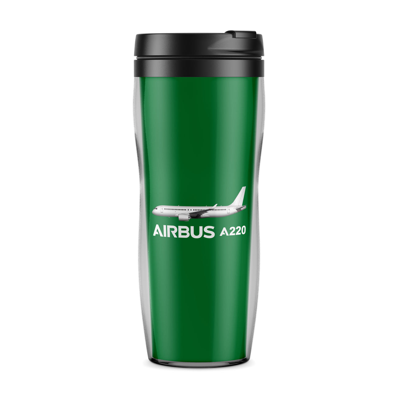 The Airbus A220 Designed Travel Mugs