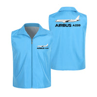 Thumbnail for The Airbus A220 Designed Thin Style Vests