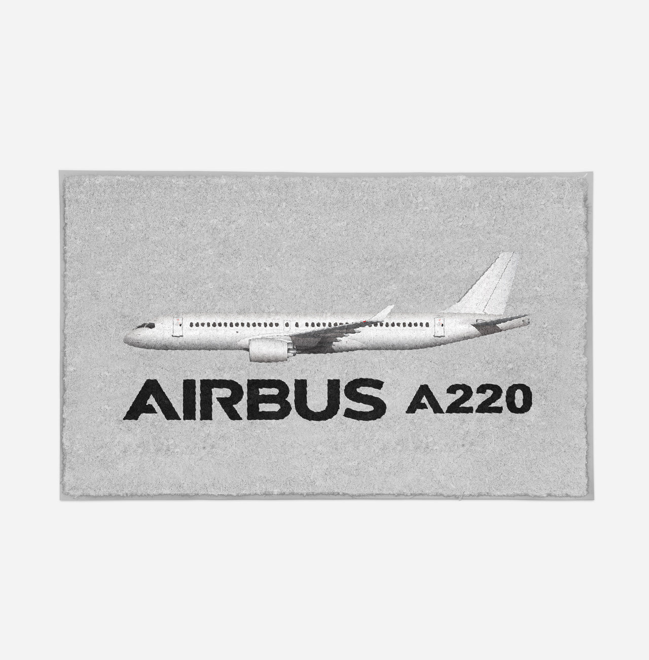 The Airbus A220 Designed Door Mats