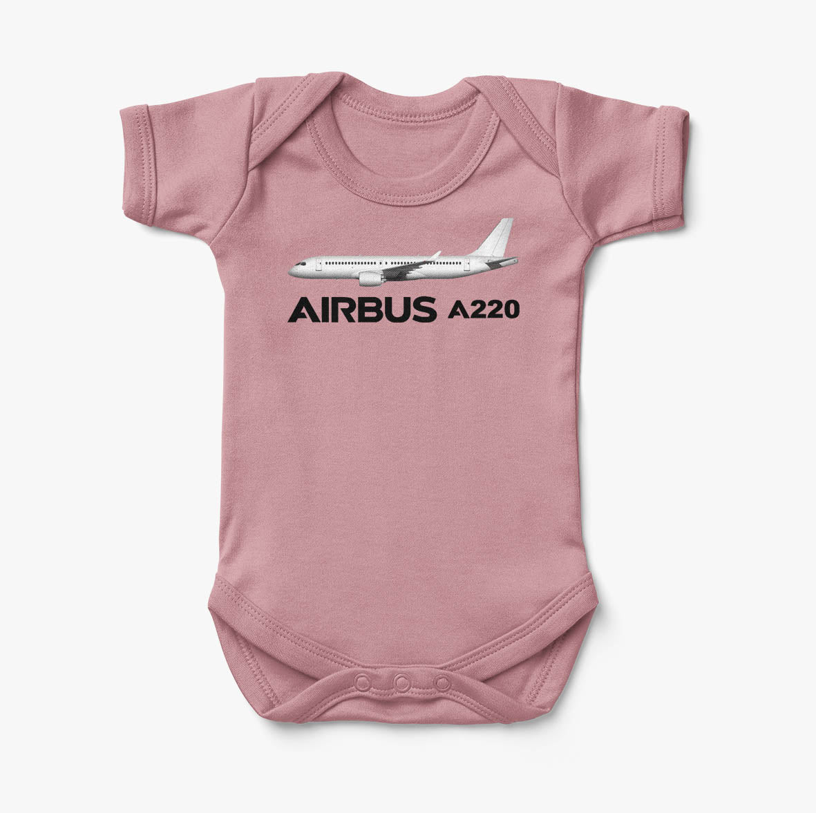 The Airbus A220 Designed Baby Bodysuits