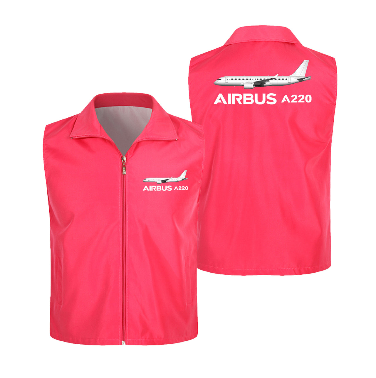 The Airbus A220 Designed Thin Style Vests