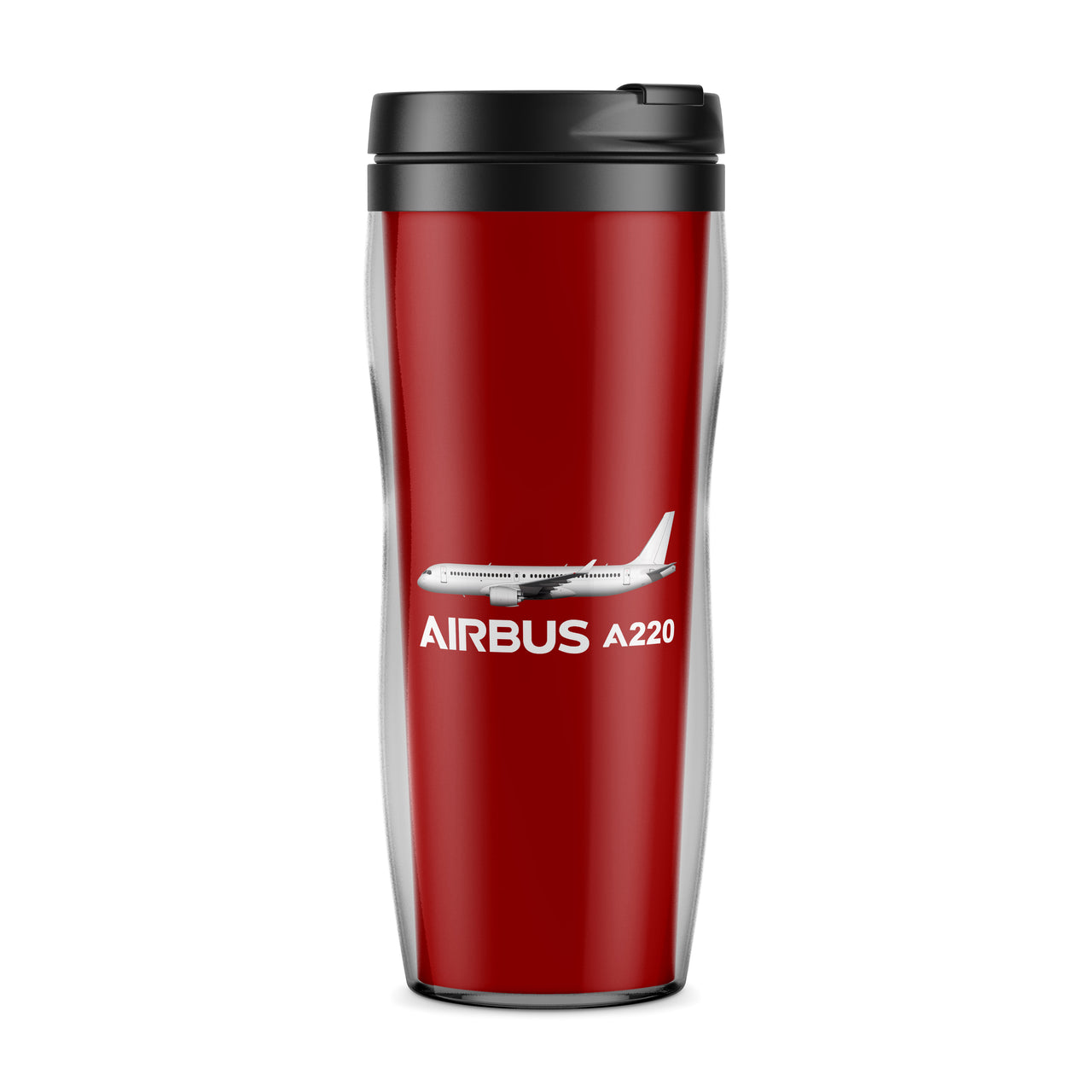 The Airbus A220 Designed Travel Mugs