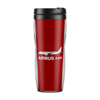 Thumbnail for The Airbus A220 Designed Travel Mugs
