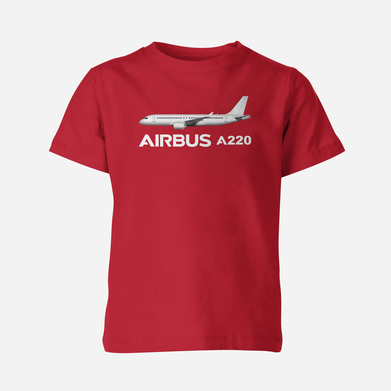 The Airbus A220 Designed Children T-Shirts