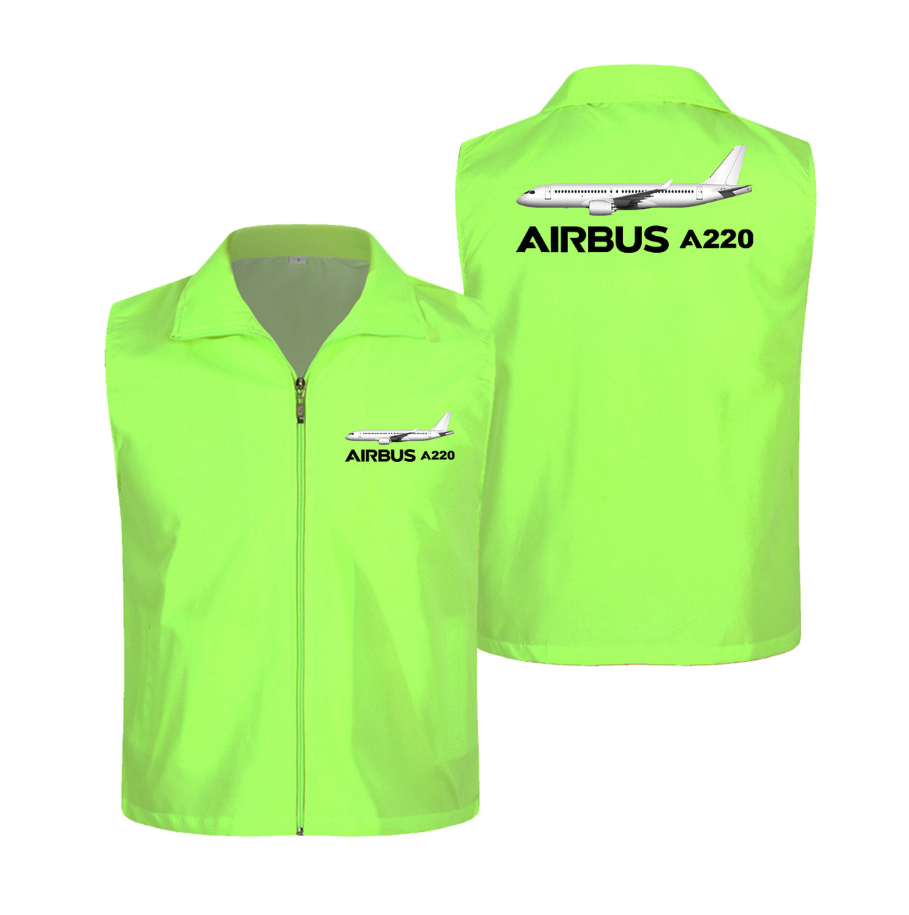 The Airbus A220 Designed Thin Style Vests