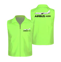 Thumbnail for The Airbus A220 Designed Thin Style Vests