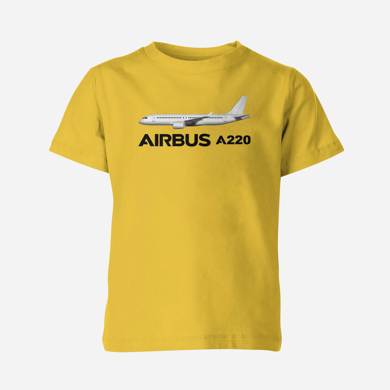 The Airbus A220 Designed Children T-Shirts