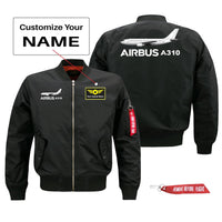 Thumbnail for The Airbus A310 Designed Pilot Jackets (Customizable)