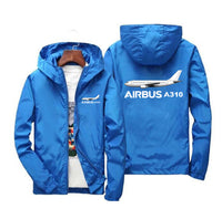 Thumbnail for The Airbus A310 Designed Windbreaker Jackets