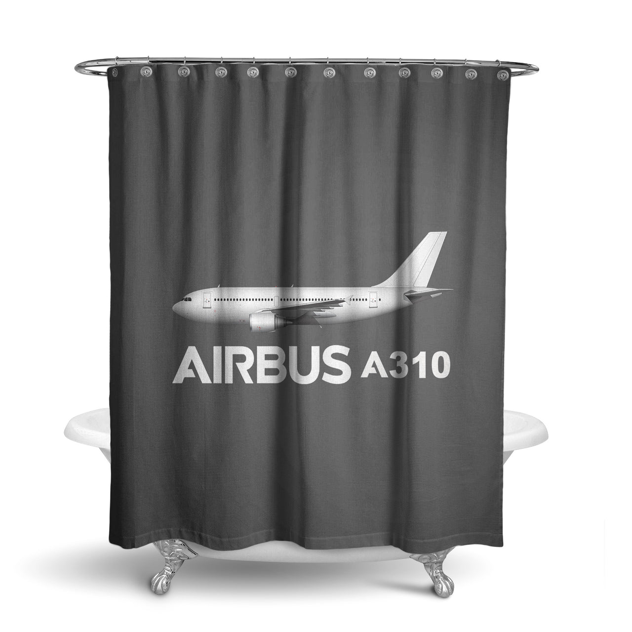 The Airbus A310 Designed Shower Curtains