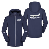 Thumbnail for The Airbus A310 Designed Rain Coats & Jackets