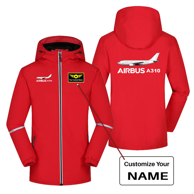 The Airbus A310 Designed Rain Coats & Jackets