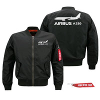Thumbnail for The Airbus A320 Designed Pilot Jackets (Customizable)