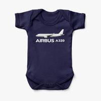Thumbnail for The Airbus A320 Designed Baby Bodysuits