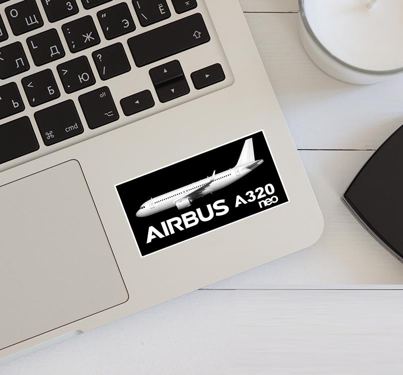 The Airbus A320neo Designed Stickers