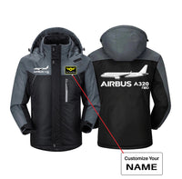 Thumbnail for The Airbus A320Neo Designed Thick Winter Jackets