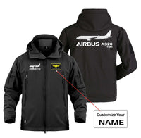 Thumbnail for The Airbus A320neo Designed Military Jackets (Customizable)