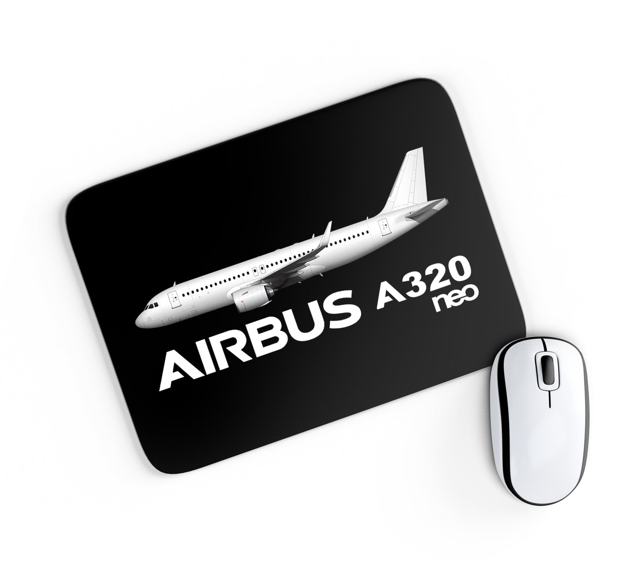 The Airbus A320Neo Designed Mouse Pads