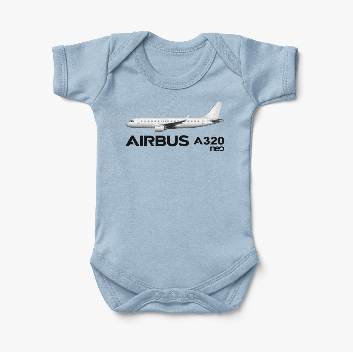 The Airbus A320Neo Designed Baby Bodysuits